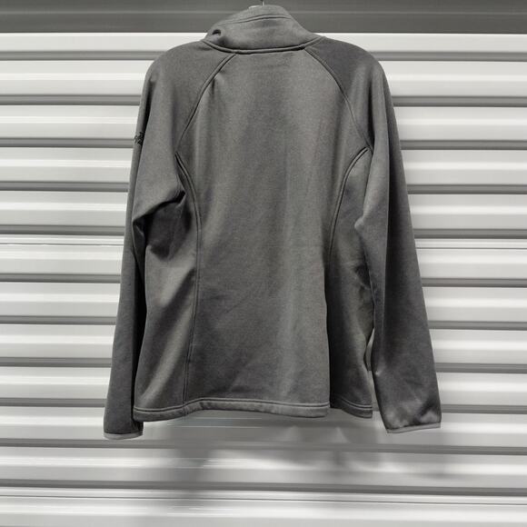 The North Face Womens Jacket XXL Gray Canyon Flats Fleece Full Zip Active NWT - Picture 2 of 11